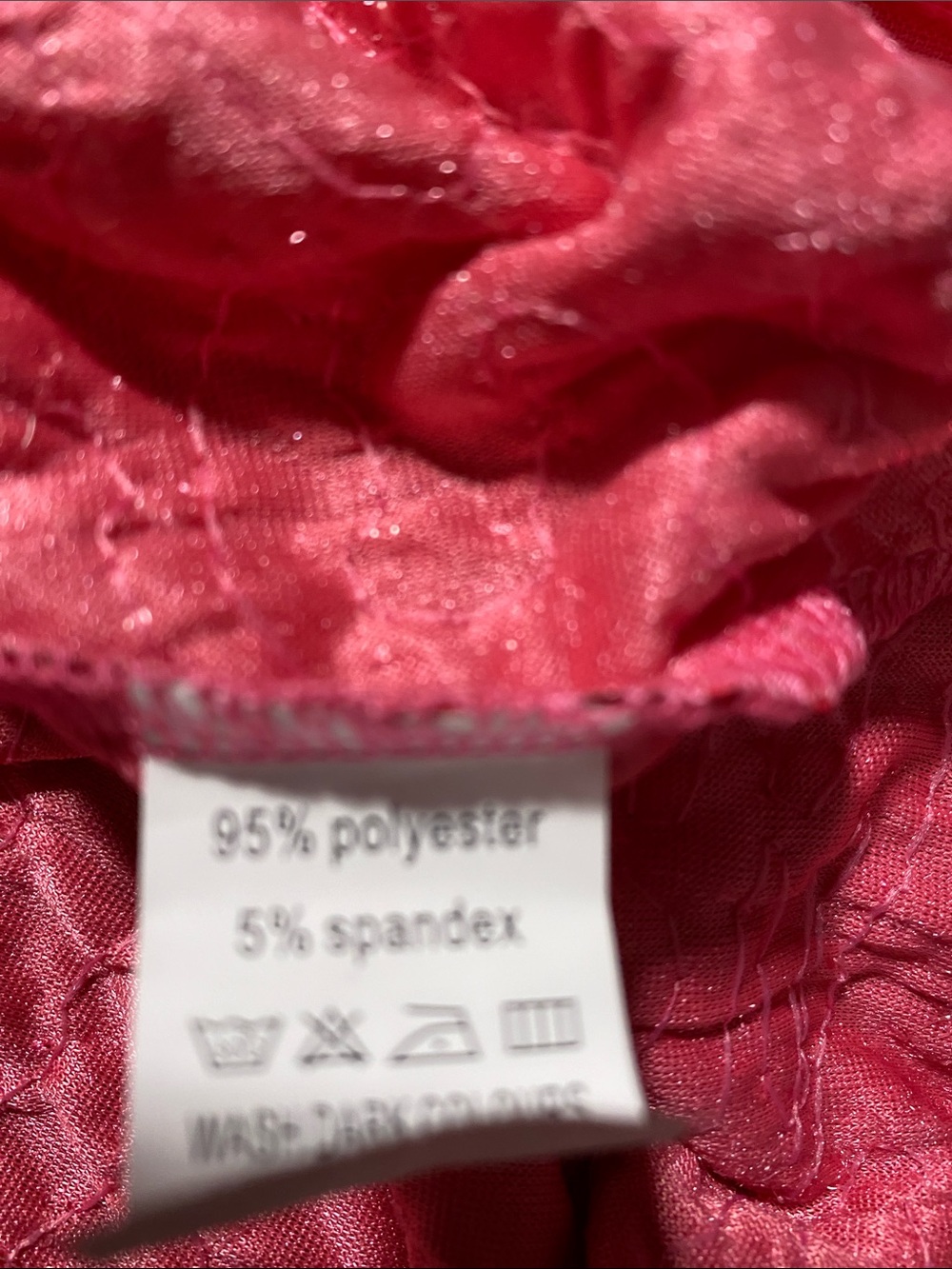 Pink Sequin Long Sleeve Party Dress - Picture 5 of 5